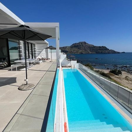 Villa Nostos Plakias Beachfront Sea View Privet Pool المظهر الخارجي الصورة